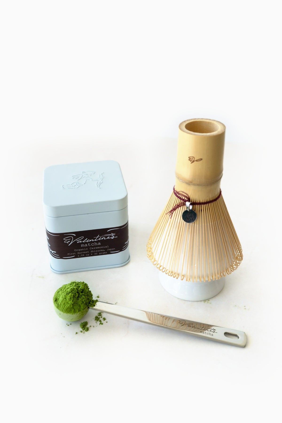 Ceremonial Matcha + Bamboo Whisk Set